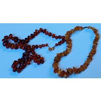 Янтарные бусы из СССР. С 1 рубля!