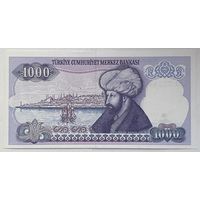 Турция 1000 лир 1986 (1970) г.