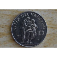 Ватикан 100 лир 1982 с 1 руб