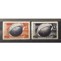 СССР 1949г. Серия из 2 марок. 75 лет Всемирному почтовому союзу.(ВПС) **