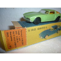 Модель авто "ISO GRIFO ". 1:43. СССР. Донецк. 1979год