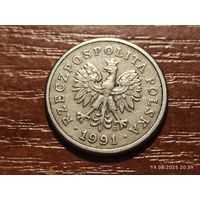 Польша 20 грошей 1991