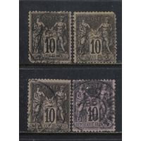 Франция 1877 Вып Мир и Торговля Стандарт #78II