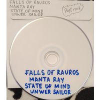 DVD MP3 - дискография FALLS OF RAUROS, MANTA RAY, STATE OF MIND, UNWER SAILOR (Post rock, indie, psychedelic rock) - 1 DVD