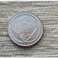 Werty71 США 1 квотер 25 центов 2015 D Монумент Гомстед Штат Небраска