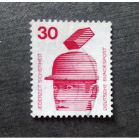 Марка Германия 1971 год Стандарт