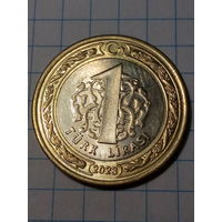 1 лира Турция 2023 год