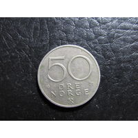 Норвегия. 50 эре. 1976. С 20 копеек. Распродажа коллекции. Смотрите другие лоты.