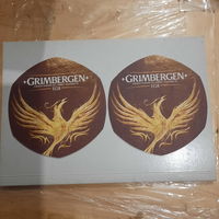 Подставка под пиво  + Grimbergen + 1128. 200 шт.