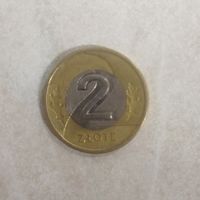 2 злотых 2009 Польша