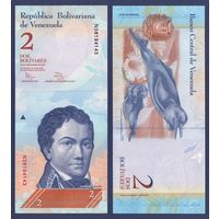 Венесуэла, 2 боливара 2012 г., P-88e (27.12.2012, революционер Франсиско Миранда), UNC