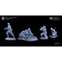 Немецкие Солдаты Ваффен СС набор #2  Plastic Platoon