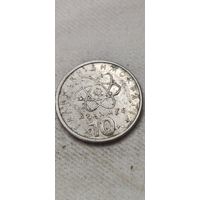 Греция 10 драхм 1990
