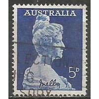 Австралия. Нелли Велбе. Певица. 1961г. Mi#314.