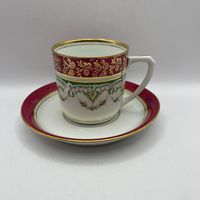 Антикварная чайная пара/кофейная пара. Франция. Арт 3332