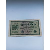 ГЕРМАНИЯ 1000 марок 1922 год