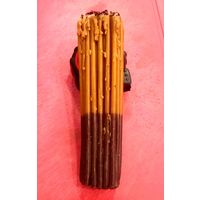 Свечи Иерусалимские * Пучок * 33 штуки * Опалённые Благодатным Огнём из Храма Гроба Господня * Высота 16 см