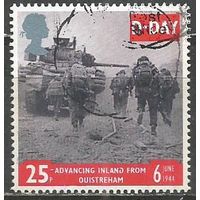 Британия. 50 лет высадки Союзников в Нормандии. 1994г. Mi#1521.