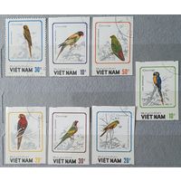 Вьетнам птицы 7шт без зубцов