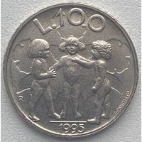 Сан-Марино 100 лир 1995 г.