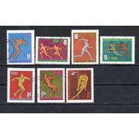 VIII чемпионат Европы по легкой атлетике Польша 1966 год 7 марок