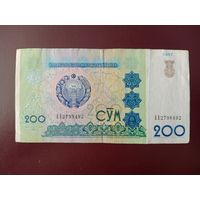 Узбекистан 200 сумов 1997