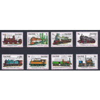 1979 г. Заир. Железная дорога ТРАНСПОРТ ПОЕЗДА  MNH