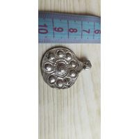 Кулон( медальон) Крымское ханство XV век! Серебро.