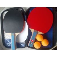 Теннисная ракетка, теннис настольный 2 шт. 3 мяча. ЗА ВСЕ НОВЫЕ