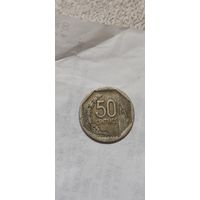 Перу 50 сентимос 2003