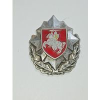 Кокарда Вооружение силы Республики Беларуси , образца  1992 - 1995 года . Погоня .