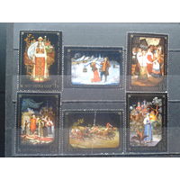 1977. Миниатюрная живопись из Федоскино**, полная серия