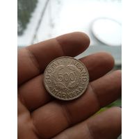 500 марок 1952г,15 олимпиада