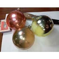 Ёлочная игрушки , Шары . СССР .