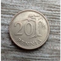 Werty71 Финляндия 20 пенни 1976