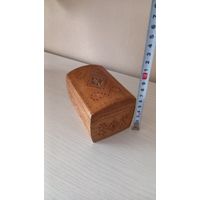 Шкатулка СССР,  дерево