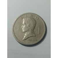 Филиппины 1 песо 1972 года .