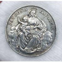 Талер 1868 патрона Бавария
