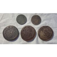 Лот царской меди