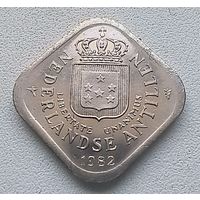 Антильские острова 5 центов 1982  3-15-25