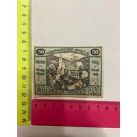 Австрия нотгельд 50 Вашауэр - 2301