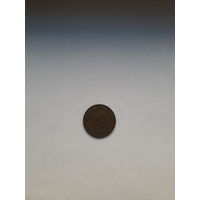 ФРГ 10 пф. 1991 А