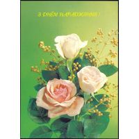 Беларусь ДМПК 1994 С днем рождения розы Древний герб