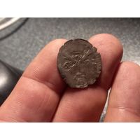 Испанские Нидерланды, 1/32 патагона (талера) 1622 г. Ag 875/ 2,2 г. нечастая монета