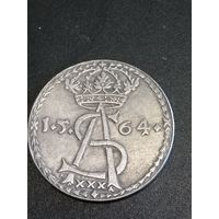 Копия польского талера 1564 года