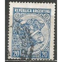 Аргентина. Бык. 1935г. Mi#421.