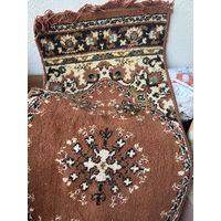 Коврик накидка на кресло СССР шерсть висел на стене ( замеры на фото)