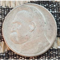 Польша 2 злотых 1934 года. Юзеф Пилсудский. Сторгуй за свою цену, предложи обмен!  Y