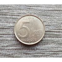 Werty71 Бельгия 5 франков 1998