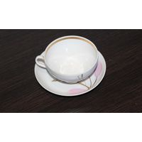 Фарфоровая чайная пара, Дулевский фарфоровый завод, клеймо.